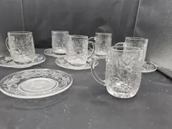 VINTAGE PRINCESS HOUSE FANTASIA COFFEE MUGS AND SAUCERS