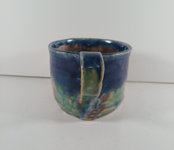 BLUE DRIP GLAZED