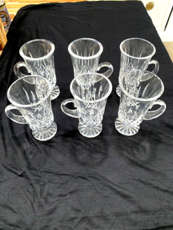 6 VINTAGE WATERFORD LISMORE 5 3/8