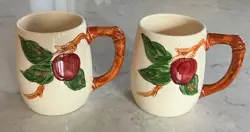 FRANCISCAN APPLE MUGS