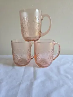 FRANCE ROSALINE GLASS