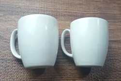 CORELLE STONEWARE WHITE