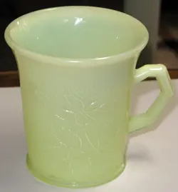CUSTARD GLASS CUP