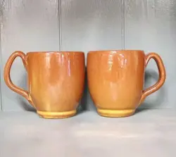 ORANGE YELLOW GLAZE
