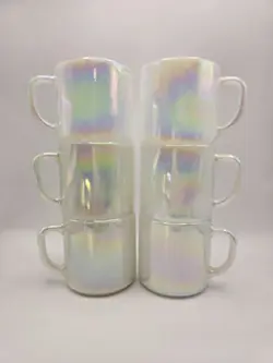 GLASS IRIDESCENT MOONGLOW