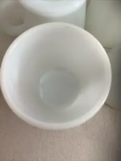 FOUR VINTAGE WHITE