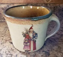 MAINE POTTERY SANTA