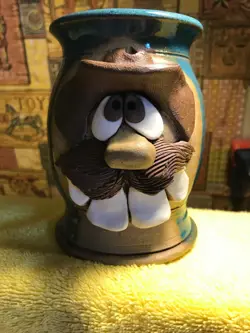 MUSTACHE BUCK TEETH