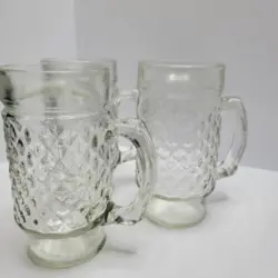 HOCKING GLASS MUGS