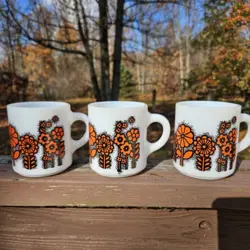 GLASS WITH ORANGE