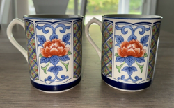 VINTAGE IMARI STONEWARE