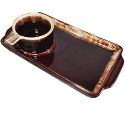 RECTANGULAR POTTERY VTG