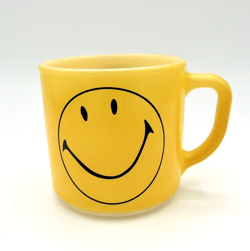 GLASS CUP 1970'S