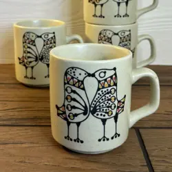 BIRDS COFFEE CUP
