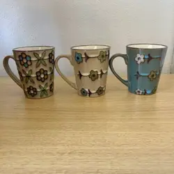 FLOWER COFFEE MUGS