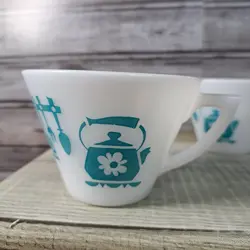 RETRO MILK GLASS