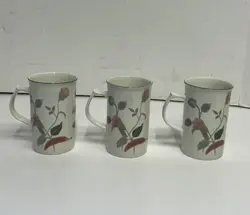 FLOWERS CAPPUCCINO MUGS