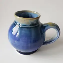 MUG BLUE YELLOW
