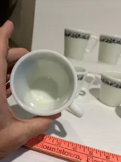 BLUE HANDLE MUGS