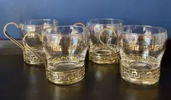 CUPS GREEK KEY