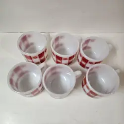 VINTAGE RED WHITE