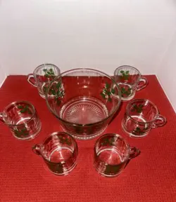 CUPS/GLASS SERVING BOWL