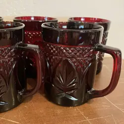 RED COFFEE CUPS