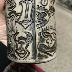 VASE SIGNED