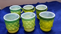 GREEN AVOCADO MUGS