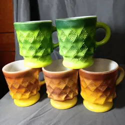 YELLOW GREEN OMBRE