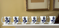 HORN MUGS SET