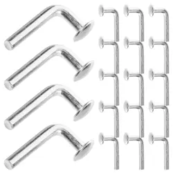 100 PCS J BOLT SAFETY CLIP PALLET RACK PINS DROP DIY SHELVING PROJECT ACCESSORY