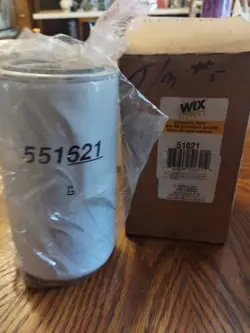 WIX HYDRAULIC FILTER # 551621