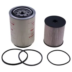 FUEL FILTER KIT FOR 1884207C91 C92 LUBER-FINER L8874FK NAPA 3967 RACOR F32715