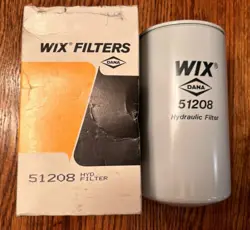 WIX PART # 51208 SPIN-ON HYDRAULIC FILTER