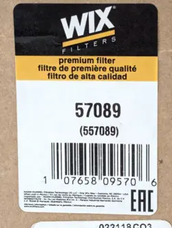 GENUINE OEM WIX