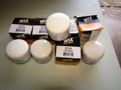 9-PCS WIX GENUINE OIL FILTER 57701 TRANSMISSION DURAMAX 6.6 GMC CHEVROLET