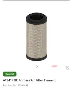 NEW OUTER AIR FILTER AT 341498 JOHN DEERE WIX42815