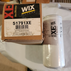 WIX OIL FILTER 51791XE FOR VARIOUS HD EQUIPMENT & TRUCKS