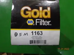 NEW NAPA GOLD 1163 HYDRAULIC FILTER WIX 51163