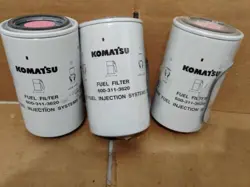 3- NEWFUEL FILTER 600-311-3620  FOR KOMATSU PC195LC-8 WIX BALDWIN