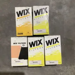 LOT OF 5 WIX FUEL FILTER 33296 G3850 GF247 FITS 99-02 F250 SD 6.8L V10