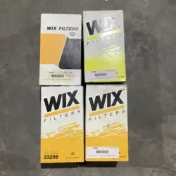 LOT OF 4 WIX FUEL FILTER 33296 G3850 GF247 FITS 99-02 F250 SD 6.8L V10