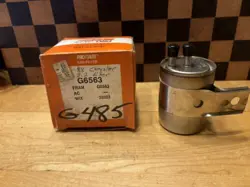 POT/GAUGE G485 FRAM FUEL FILTER #G6563  WIX33323