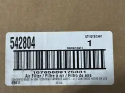 WIX 542804  AIR  FILTER  