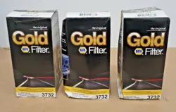 (3) NAPA GOLD FUEL WATER SEPARATOR 3732 WIX 33732 NEW HOLLAND, FORD, TUG, TLD