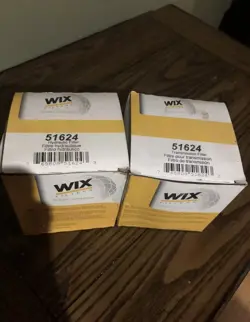 TWO WIX 51624 OIL FILTER