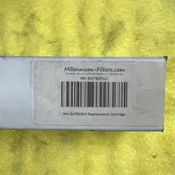 MILLENNIUM FILTER MN-D47B05GV HYDRAULIC FILTER, REPLACES WIX D47B05GV, PRESSURE