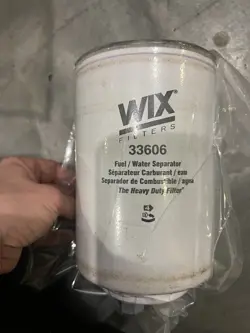 WIX 33606 DIESEL FUEL WATER SEPARATOR FILTER PS10264; FS19820; P550626; BF1284SP