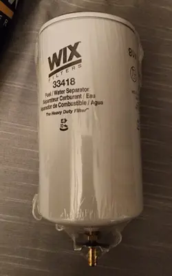 WIX 33418 FUEL/WATER SEPARATOR 